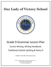 Lesson Plans – Grade 09 Grammar